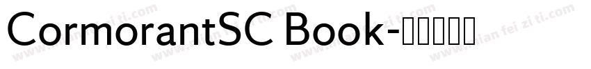 CormorantSC Book字体转换